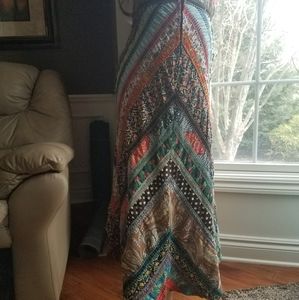 One of a kind patchwork skirt